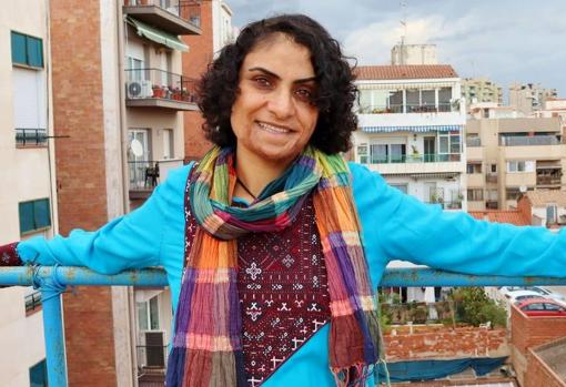 La afgana Nadia Ghulam