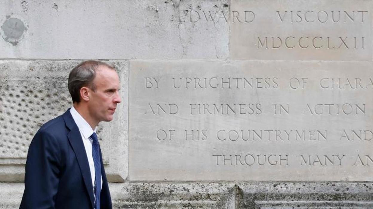 Dominic Raab, responsable de Exteriores del Reino Unido