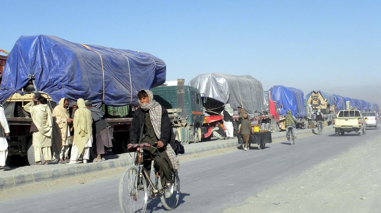 Frontera de Afganistán con Pakistán