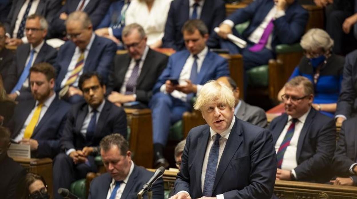 El primer ministro británico, Boris Johnson