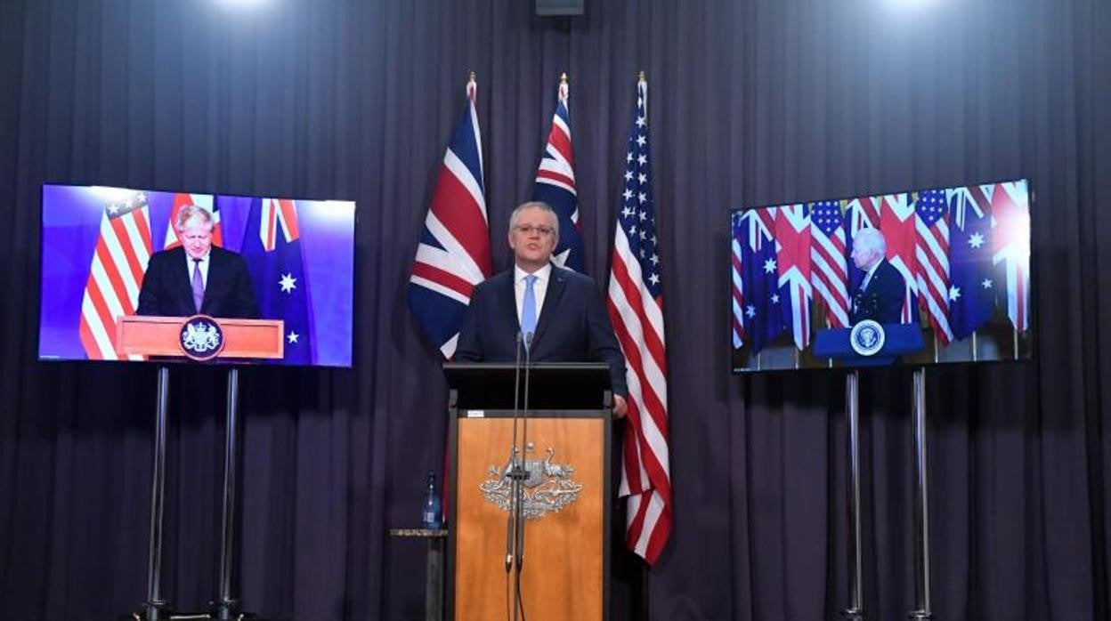 Australia, Reino Unido y EE. UU. unidos por el pacto de seguridad Aukus