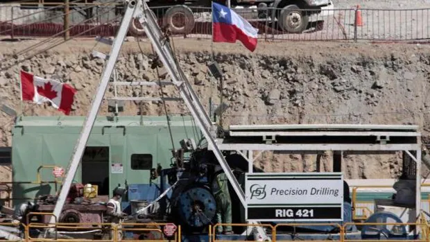 Comienzan a evacuar a treinta y nueve mineros atrapados en un pozo en Canadá desde el domingo