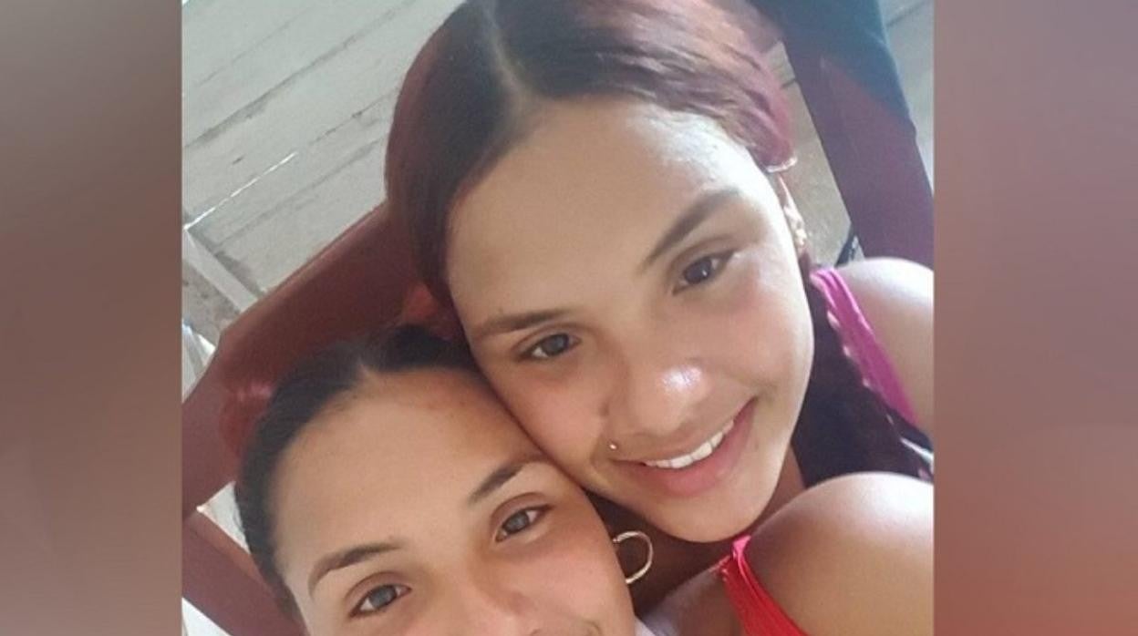 Las hermanas Lisdany y Lidiani Rodríguez Isac