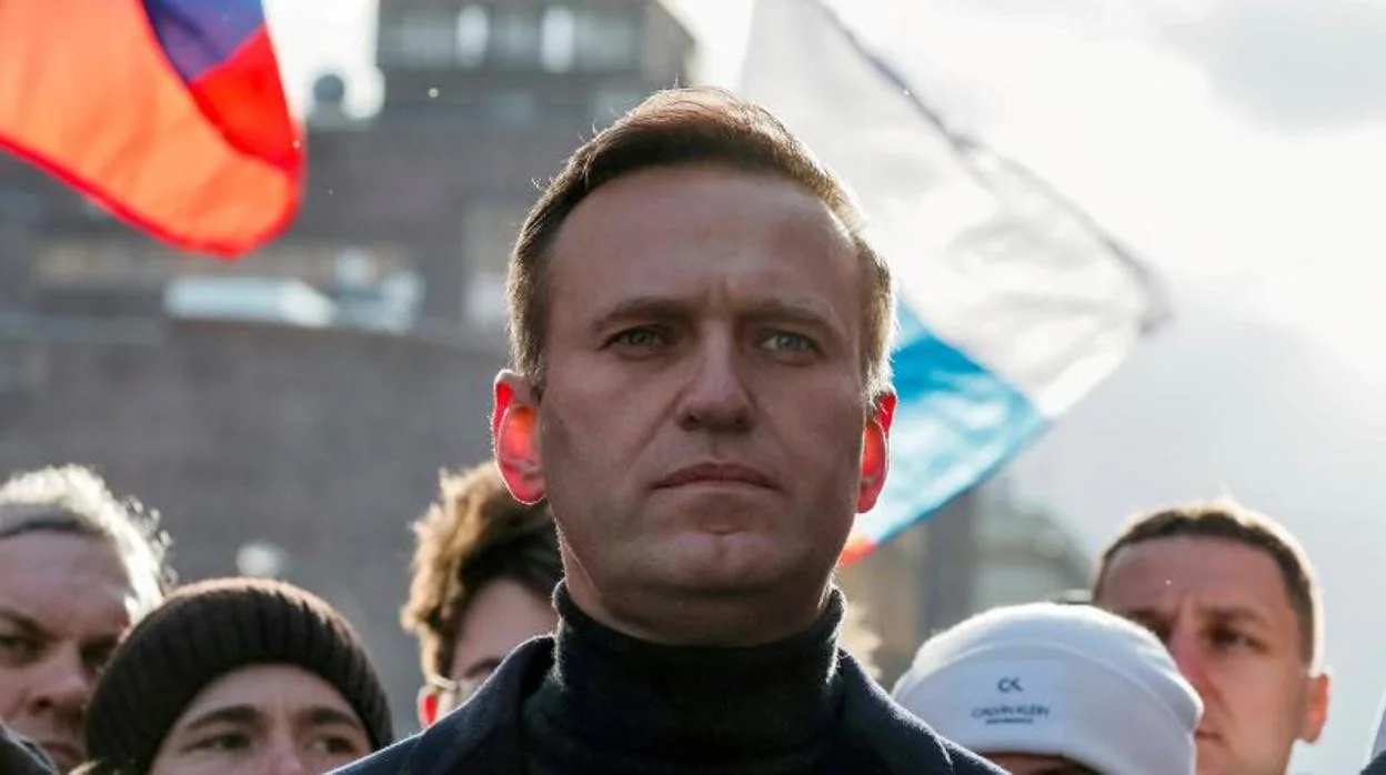 El político opositor ruso Alexei Navalni aparece en 2020 en Moscú