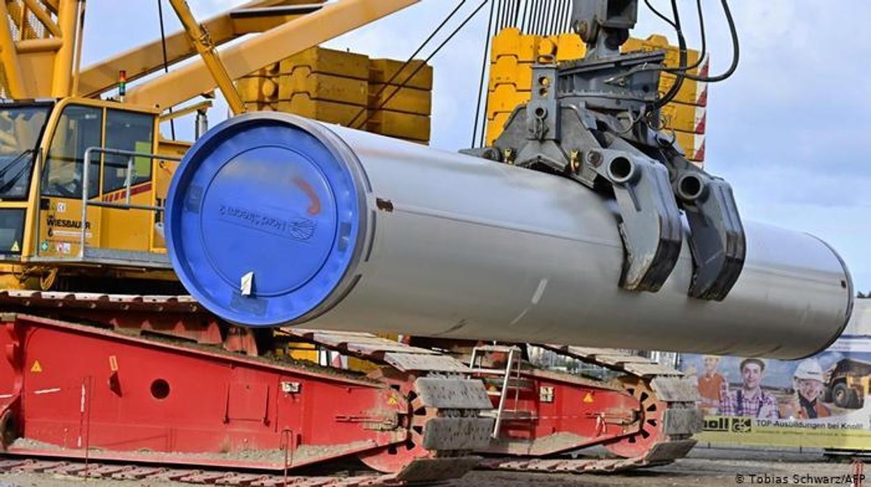 Construcción del gasoducto Nord Stream-2 en el tramo con Alemania, otro proyecto polémico