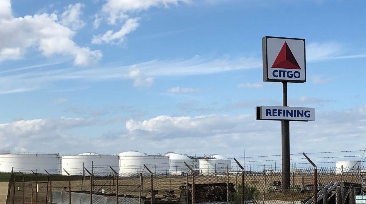 Una refinerñia de Citgo en Texas