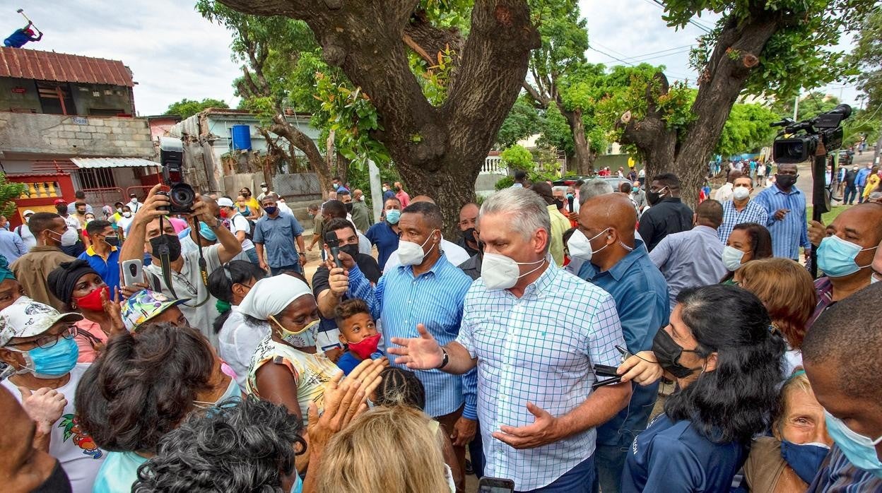 Los organizadores del 15-N responsabilizan a Díaz-Canel de la «violencia y la sangre» de ese día