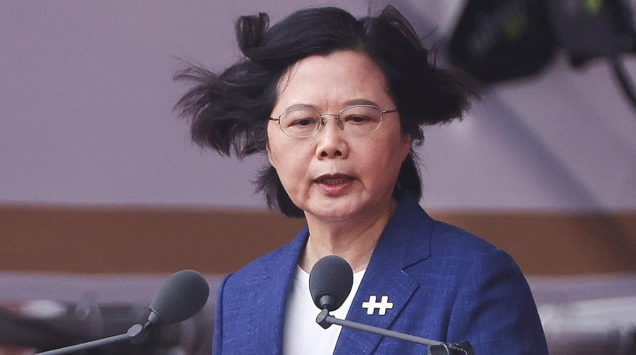 La presidenta de Taiwán, Tsai Ing-wen