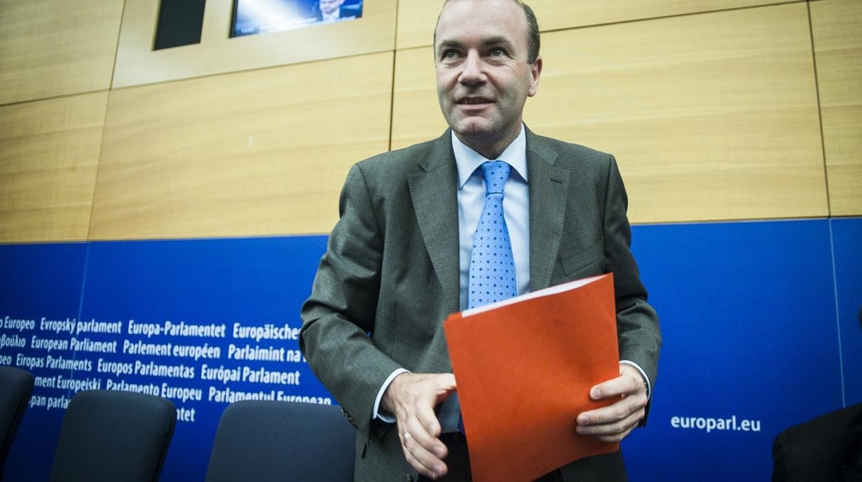 El presidente del Grupo PPE, Manfred Weber