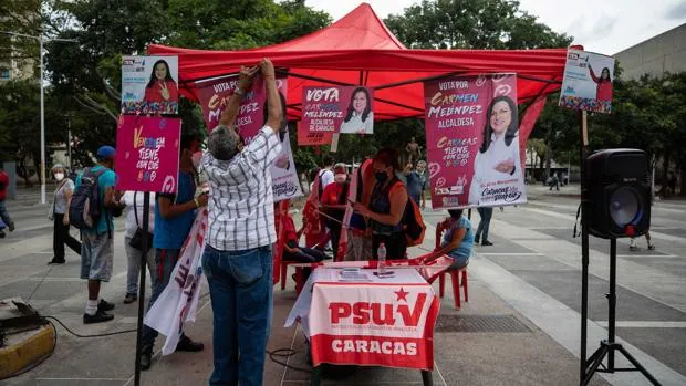 Cierre de campaña de los 70.000 candidatos para las regionales venezolanas
