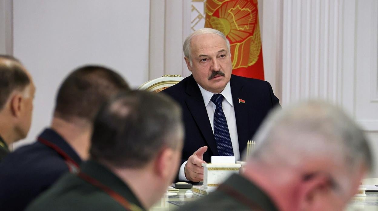 El presidente de Bielorrusia, Alexander Lukashenko