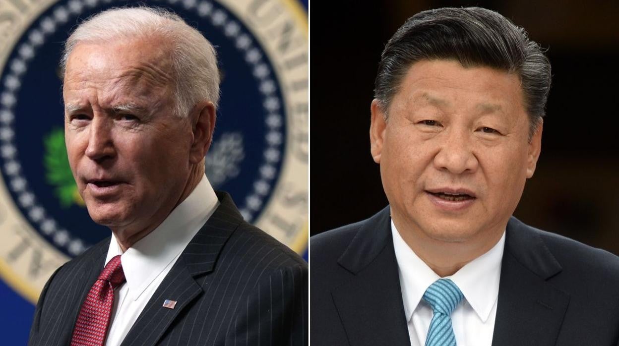 El presidente Biden y su homólogo chino, Xi Jinping