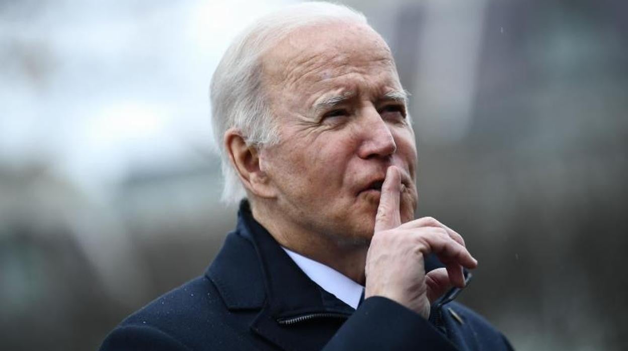 Joe Biden, en la Casa Blanca antes de partir hacia Misuri