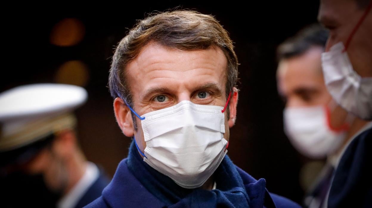 El presidente francés, Emmanuel Macron