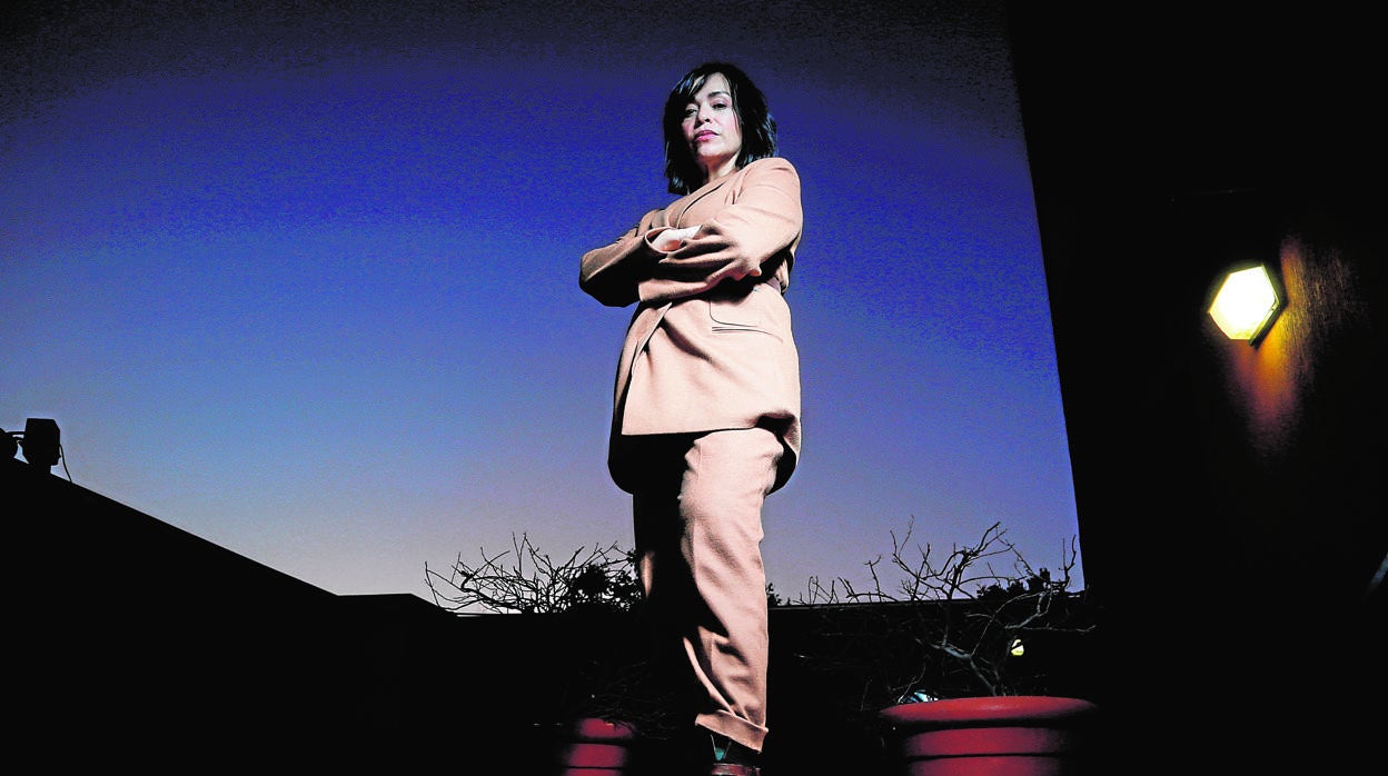 Anabel Hernández, el pasado diciembre en la Feria de Libro de Guadalajara (México), donde presentó su último libro: ‘Emma y las señoras del narco’, por el que también ha recibido amenazas