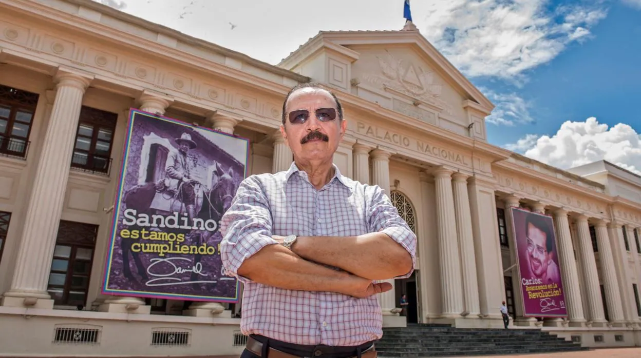 El exgeneral sandinista Hugo Torres, en 2017