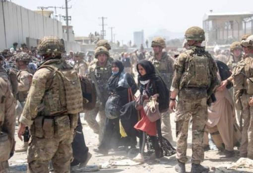 Evacuación de Kabul el pasado verano
