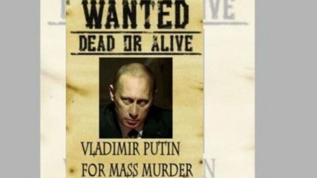 «Vivo o muerto»: un empresario ruso ofrece un millón de dólares por la cabeza de Putin