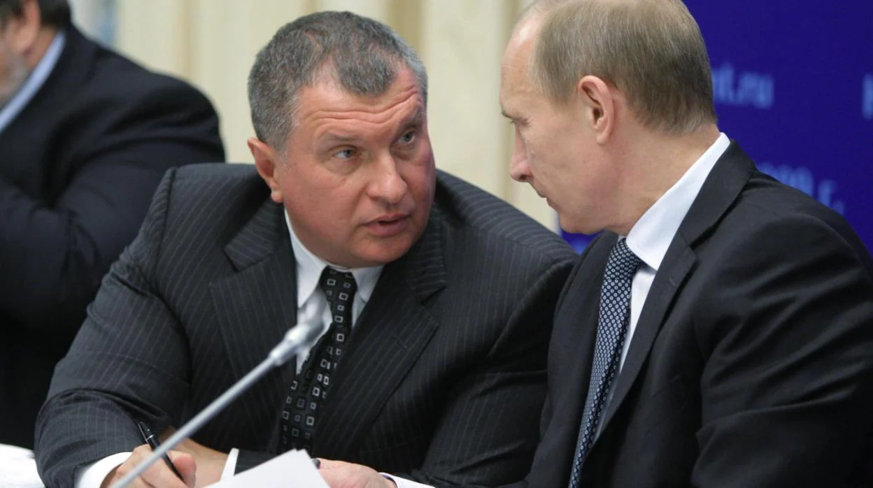 Igor Sechin, en la imagen, es el director ejecutivo de Rosnef, empresa petrolera estatal rusa y uno de los mayores productores de crudo del país