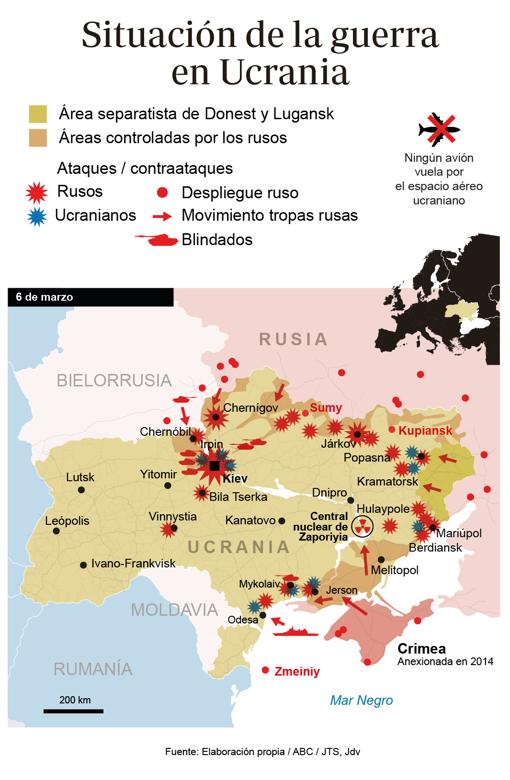 Mariúpol: corredor en el alero y posible arrasamiento