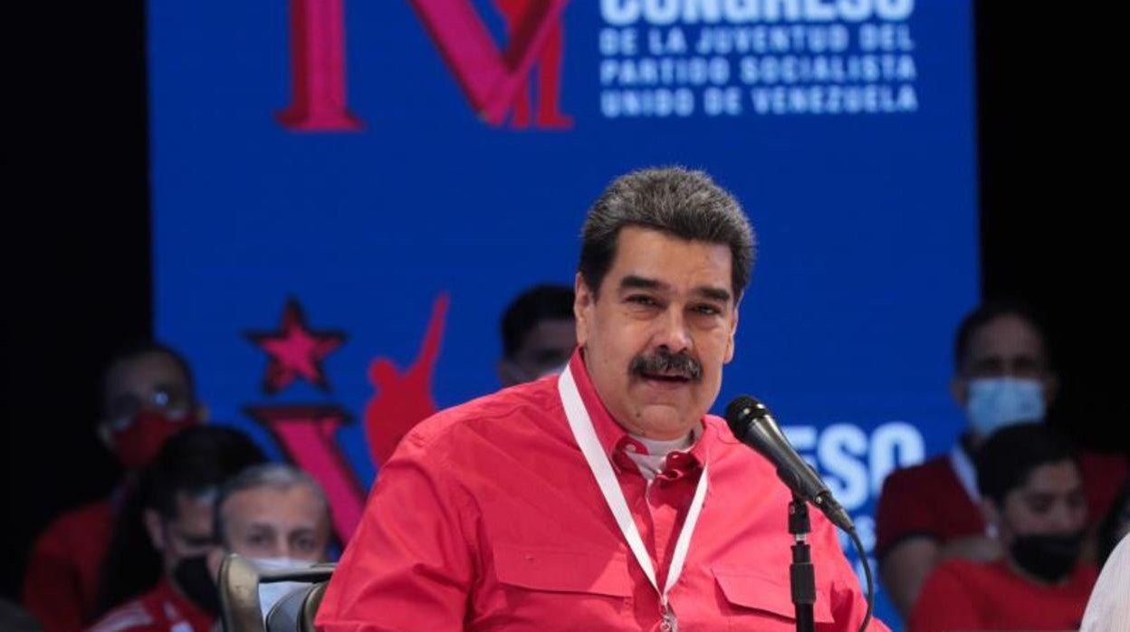 El presidente venezolano, en un congreso este domingo