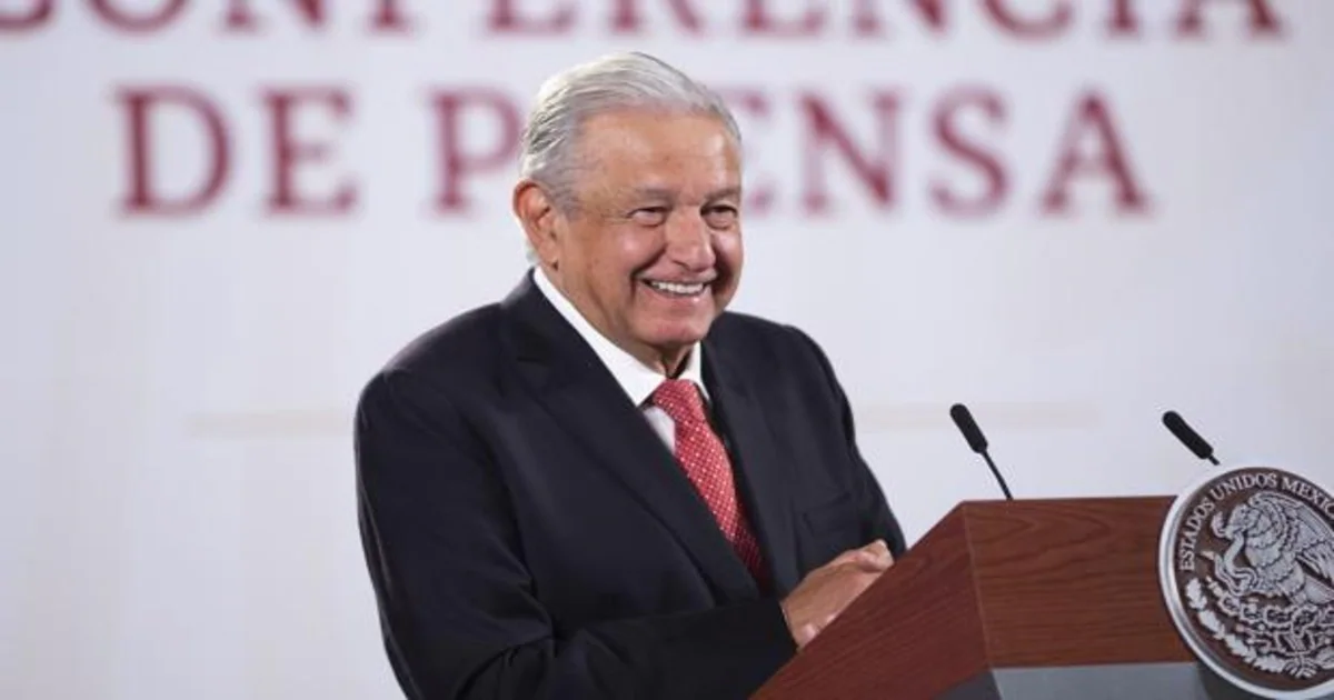López Obrador, ayer, en su rueda de prensa diaria