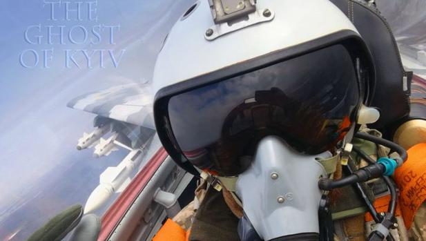 «Iré a por sus almas»: vuelve el 'Fantasma de Kiev', el piloto que se habría convertido en la pesadilla de Rusia