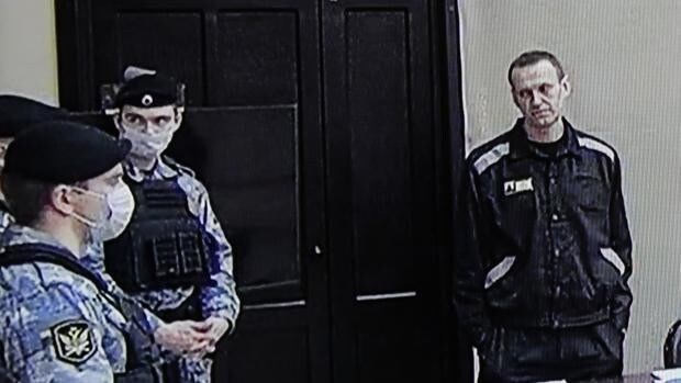 El opositor ruso Navalni, condenado a 9 años de cárcel por fraude