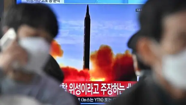 Corea del Norte dispara un misil balístico intercontinental hacia el Mar de Japón