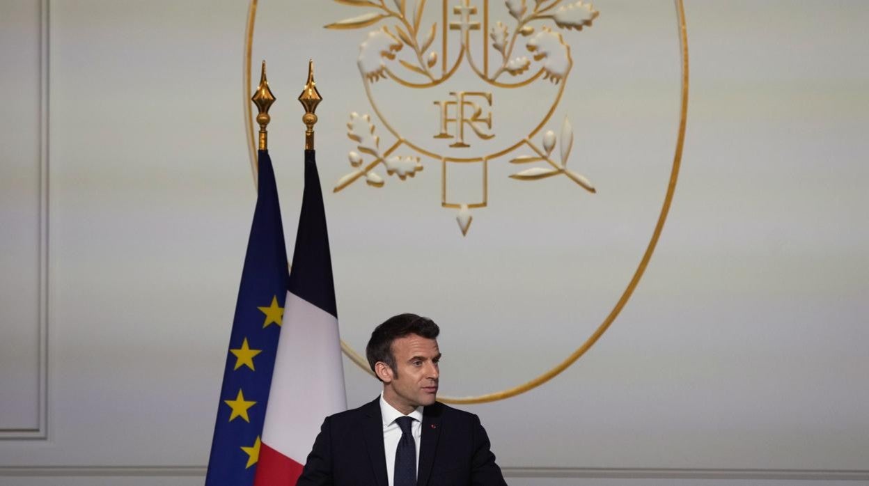 El presidente francés, Emmanuel Macron