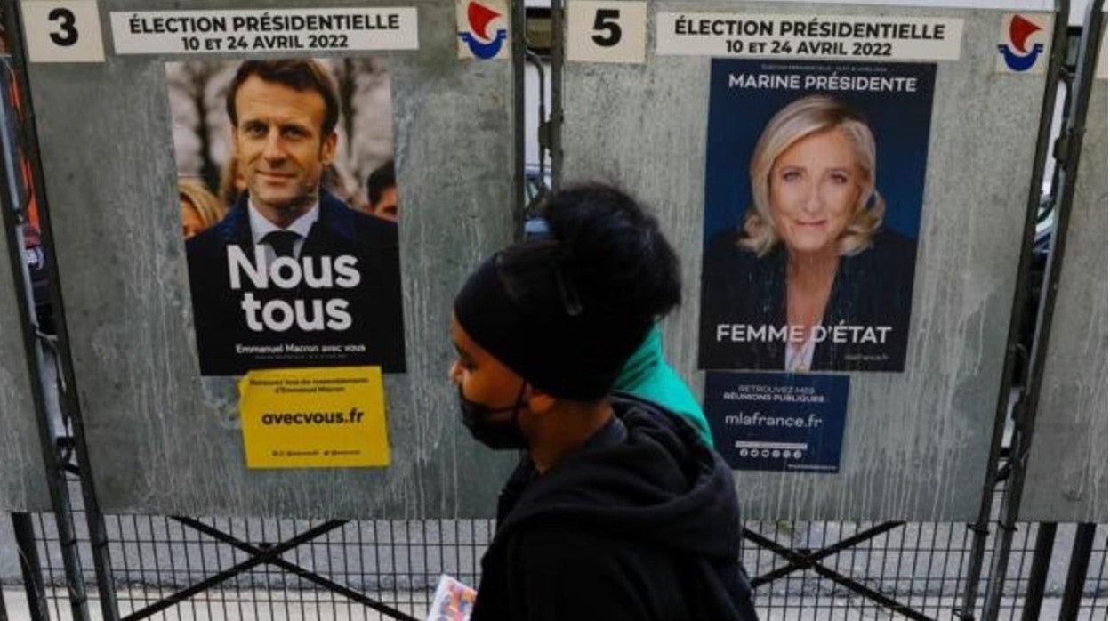 Macron y Le Pen se jugarán en las urnas ser el presidente de Francia.