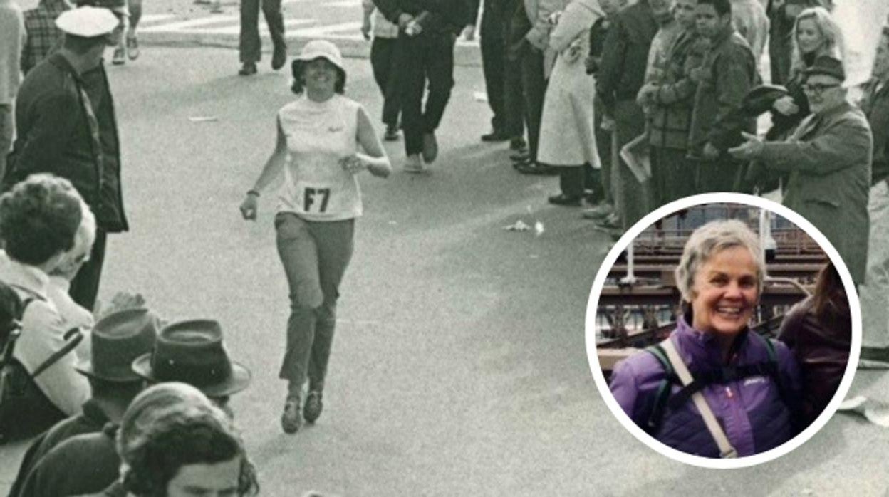 Valerie Rogosheske, en las maratones de 1972 y 2022