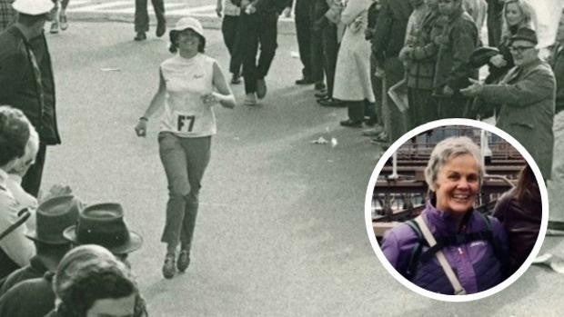 Valerie, una de las primeras mujeres que corrieron el maratón de Boston, vuelve a completarlo a los 75 años