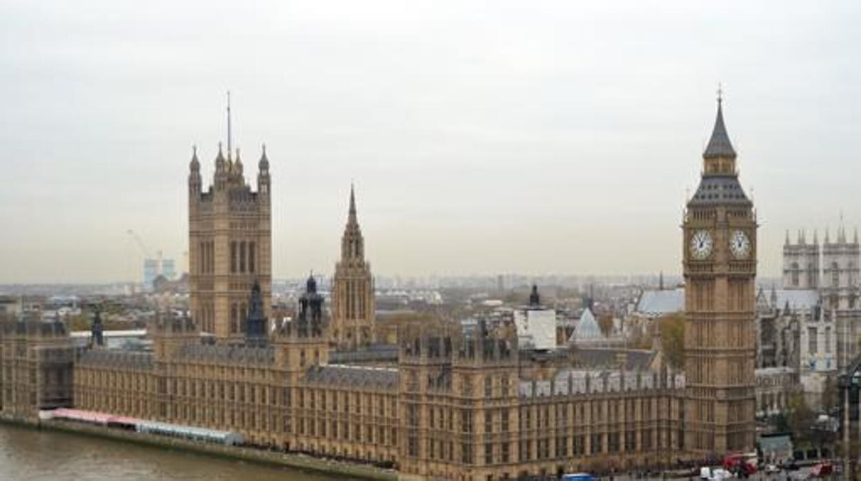 Panorámica del Palacio de Westminster