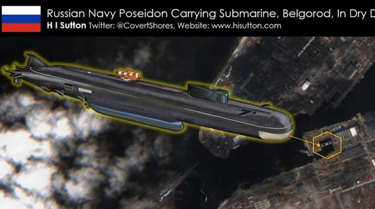 Poseidón, el torpedo nuclear ruso que podría provocar un tsunami radiactivo y «arrasar Reino Unido»