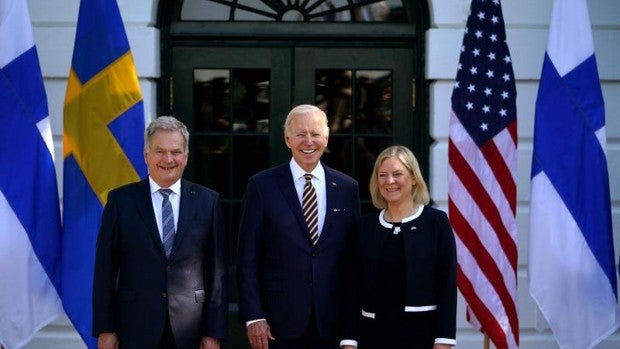 Biden respalda un acceso de Suecia y Finlandia a la OTAN «lo más rápido posible»