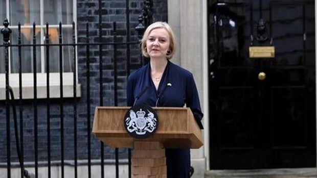 Liz Truss dimite como primera ministra del Reino Unido tras solo 45 días en el cargo