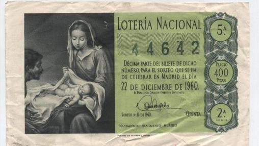 Décimo de 1960 a la venta en Todocolección