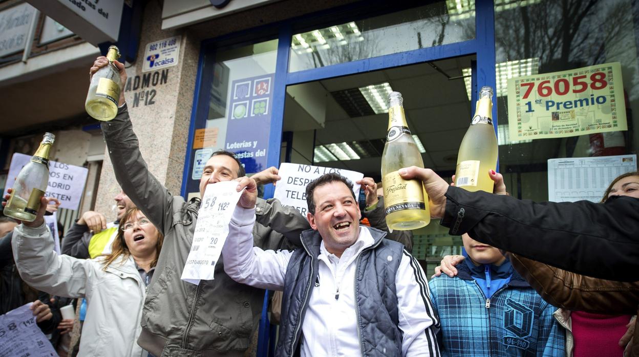 El Gran Premio de la Lotería de Navidad cayó en Alcalá de Henares