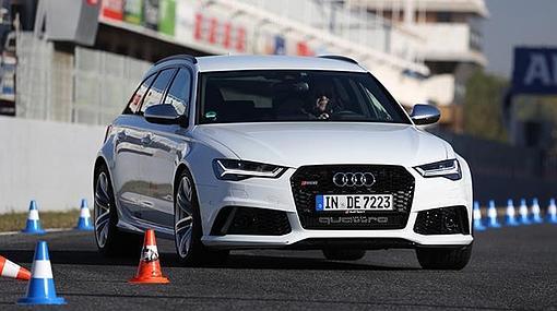 Audi RS6 Avant, aprender a frenar es fundamental para conducir bien