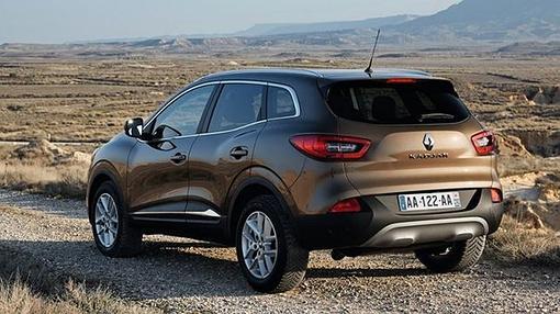 La parte trasera del Kadjar resulta muy sugerente