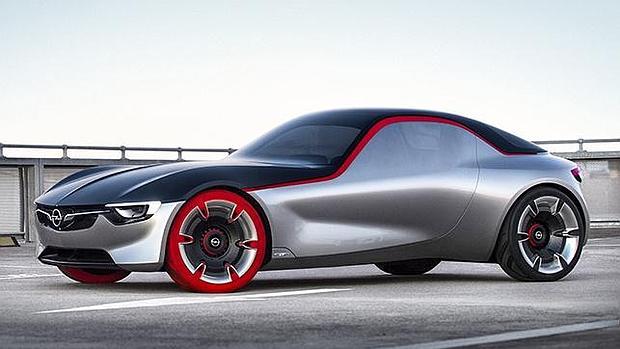 El pequeño Opel GT Concept muestra un posible diseño de los futuros deportivos de Opel
