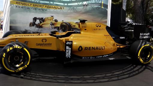 El F1 de Renault con el que compiten en 2016