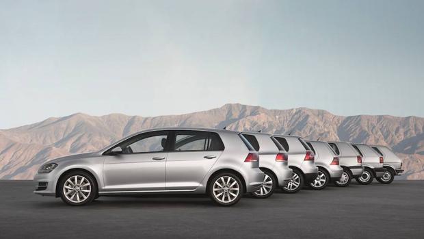 Las siete generaciones del Volkswagen Golf