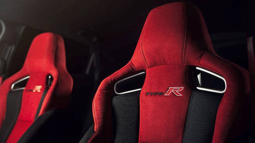 Espectaculares asientos para el nuevo Honda Civic Type R