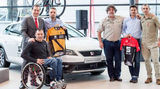 Albert Llovera, embajador de la marca en la presente edición de la Titan Desert