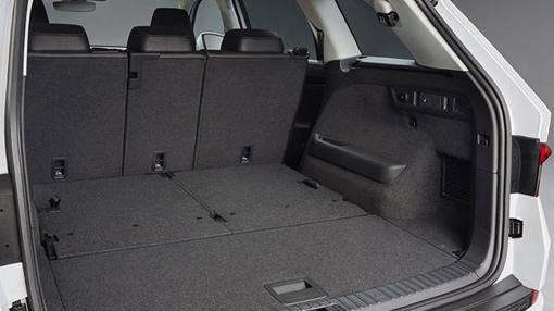 El maletero ofrece 270, 560, 735 o 2005 litros según necesitemos más o menos asientos