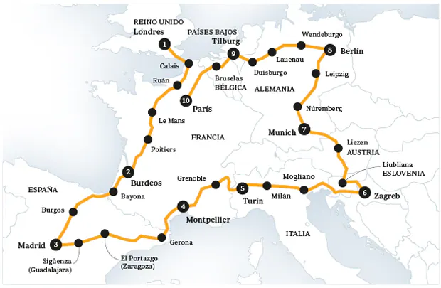 El viaje por Europa que demuestra que el coche eléctrico ya sirve para largas distancias