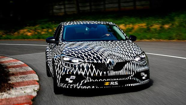 El nuevo Renault Mégane R.S. en una imagen camuflado