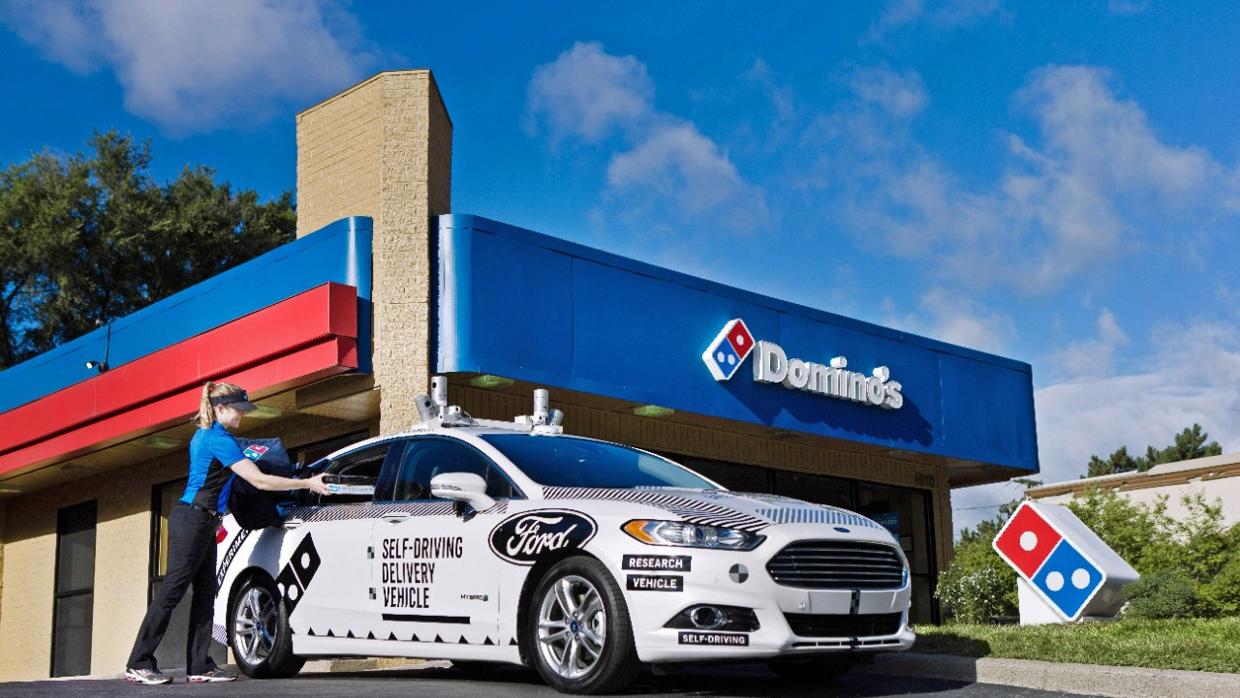 Domino&#039;s testeará durante las próximas semanas el uso de vehículos autónomos para repartir pizza